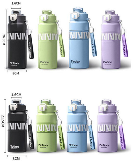 focus 스포츠 텀블러 600~800ML 빨대포함 쉐이커 헬스 런닝, 1개, 600ml, 블랙