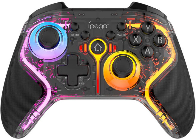 Ipega 6축 자이로스코프 진동 모터 NS e이 장착된 스위치용 새로운 게임 패드 무선 컨트롤러, 9666TH