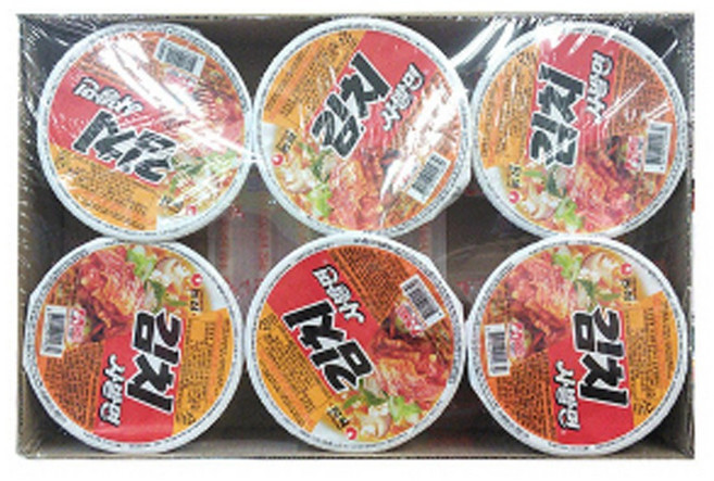 농심 김치 사발면 소컵 86g 6입 x2개