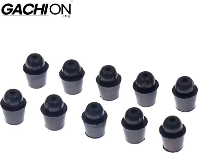 자동차 고무 버퍼 댐퍼 문 충격 흡수 가스켓 몰딩 패드 현대 엘란트라 산타페 엑센트 ix35 IX45 MISTRA VERNA OEM 가치온, 10개, 블랙