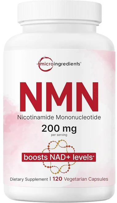 마이크로 인그리디언츠 NMN 200mg 캡슐 120정, 1개 - 쿠팡