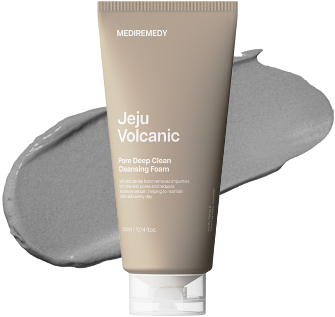 메디레머디 제주송이 모공 딥클린 클렌징폼, 1개, 300ml