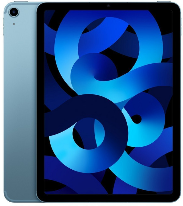 2022 아이패드 에어 5세대, 블루, 64GB, Wi-Fi+Cellular