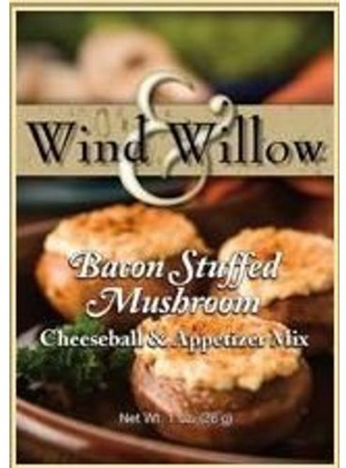 윈드 & 윌로우 베이컨 속을 채운 버섯 치즈볼 믹스 (4팩) Wind & Willow Bacon Stuffed Mushroom Cheeseball Mix (4 Pack), 1개