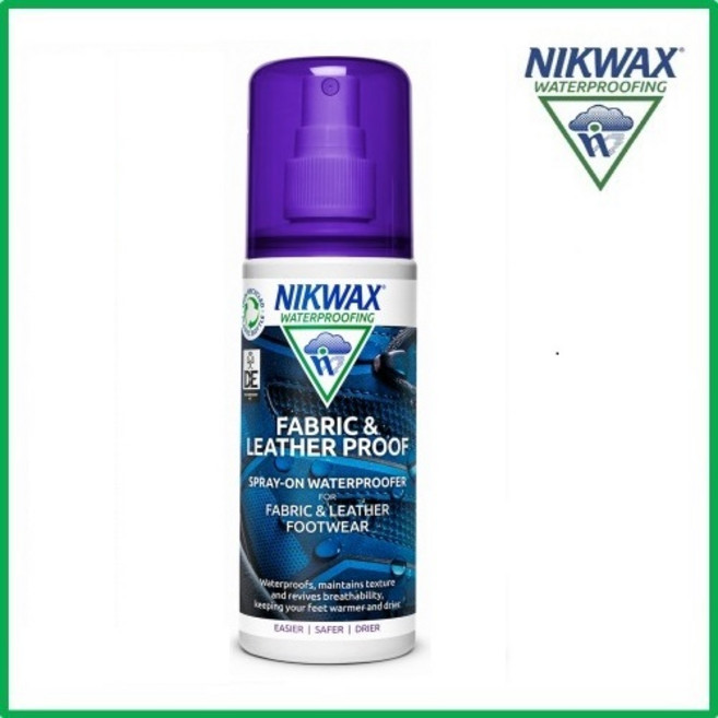 닉왁스(특별판매) 원단&가죽 합성등산화 발수제(단품) 6회 사용, 1개, 125ml