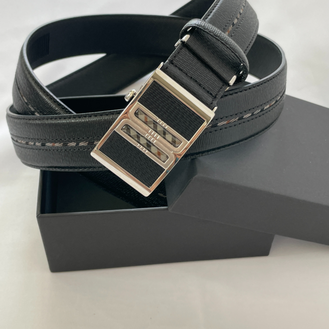 닥스 정품 남성용 소가죽 자동 벨트