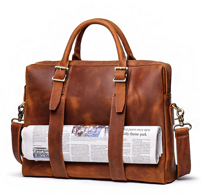 천연 카우 레더 클래식 빈티지 크로스백 (BP020)