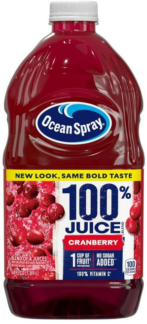 오션스프레이 Ocean Spray 100% Cranberry Juice 100% 주스 크랜베리 주스