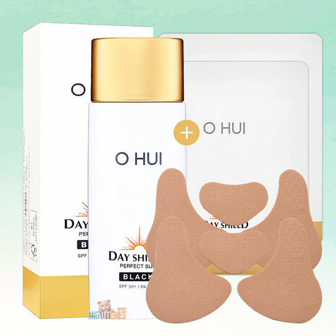 오휘 데이쉴드 퍼펙트 선 블랙 80m + 아웃도우 패치2매