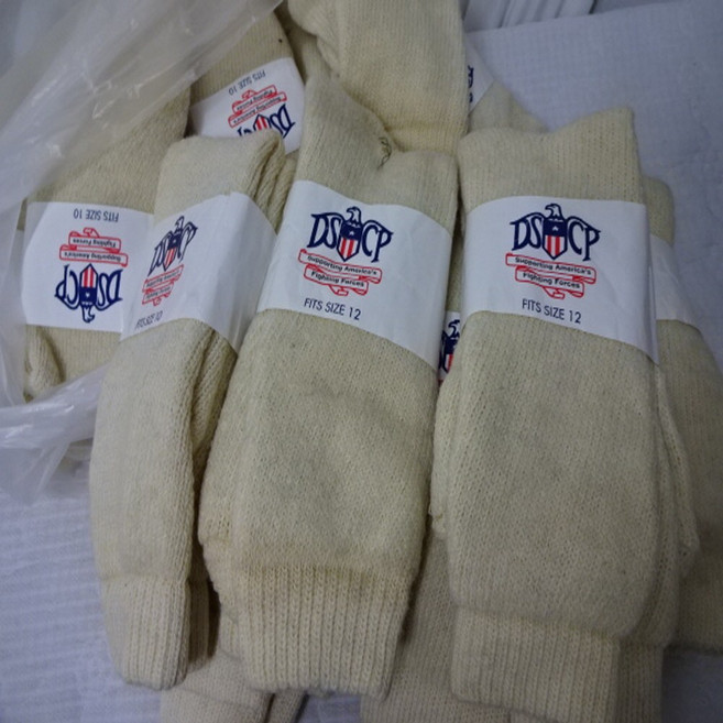 DSCP 워커양말 울양말 겨울양말 겨울군화양말 미군워커양말 Outdoor wool socks MADE IN USA, 화이트색상(패킹제품반품불가)