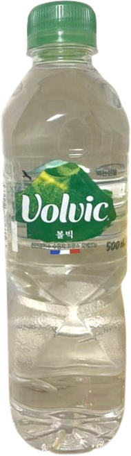 프랑스 Volvic 볼빅 생수 천연 미네랄 워터, 500ml, 3개