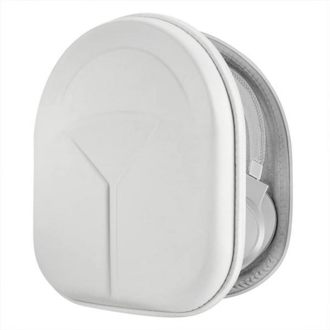 Geekria 실드 헤드폰 케이스 온이어오버이어 헤드폰용 교체 하드 쉘 여행용 가방 케이블 수납 가능 사운드코어 라이프 Q20i JBL 투어원 M3 갈색, White, 1개