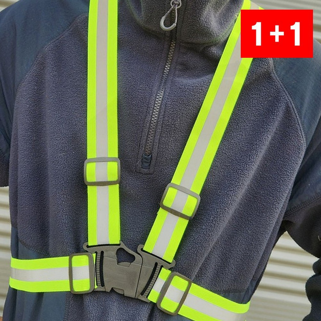 반사 조끼 야광 라이딩 조깅 안전 야간 형광 마라톤 달리기