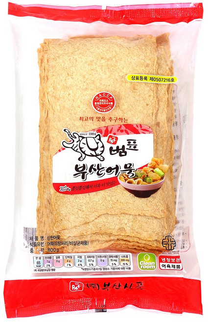 범표 부산어묵 800g 상천 어묵, 3개