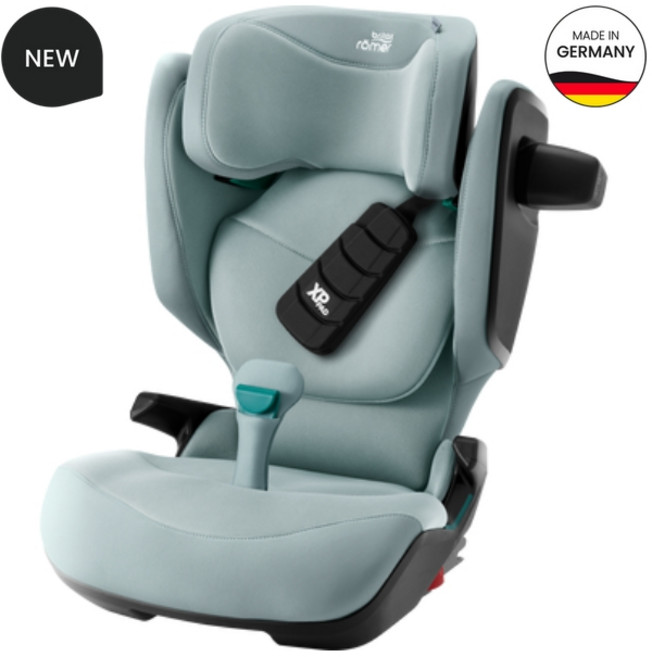 Britax Romer 德國製 KIDFIX Pro isofix汽車安全座椅 兒童成長汽座 安全舒適透氣, 海洋藍