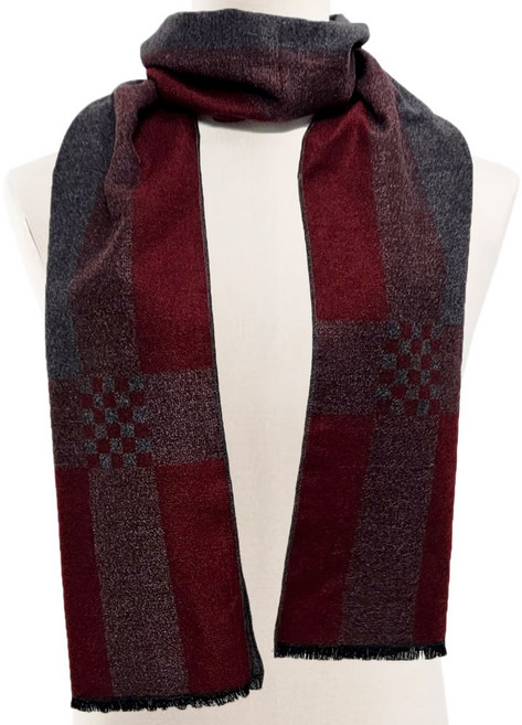 프리앤머스 양면 패턴 머플러 봄 가을 남자 여자 목도리