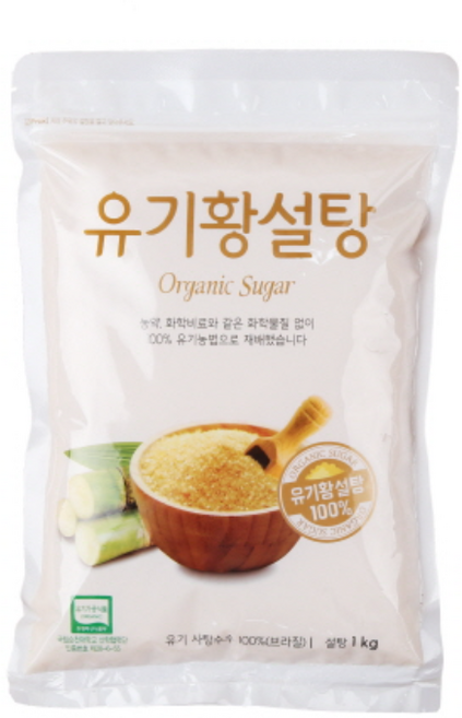 자연드림 유기농 황설탕, 1개, 1kg