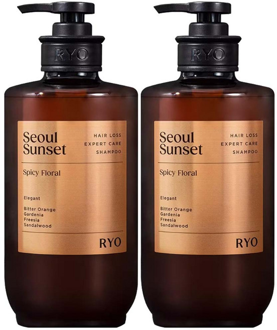 려 자양윤모 탈모 전문 케어 샴푸 서울석양, 585ml, 2개