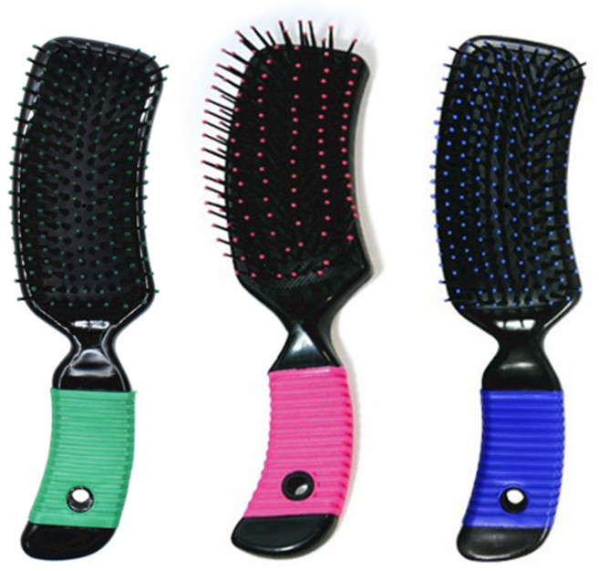 B.아델린 웨이브 볼륨 브러쉬 대 색상랜덤발송, 1개