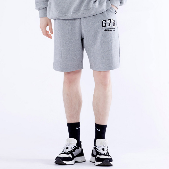 고스트리퍼블릭 G7R 아치드 스웨트 쇼츠 반바지 GP-500
