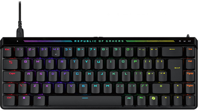 [포토리뷰작성시 N포인트1만원적립]ASUS ROG FALCHION ACE HFX 텐키리스 게이밍 기계식 영문 키보드, [포토리뷰작성시 N포인트1만원적립]ASUS ROG FA