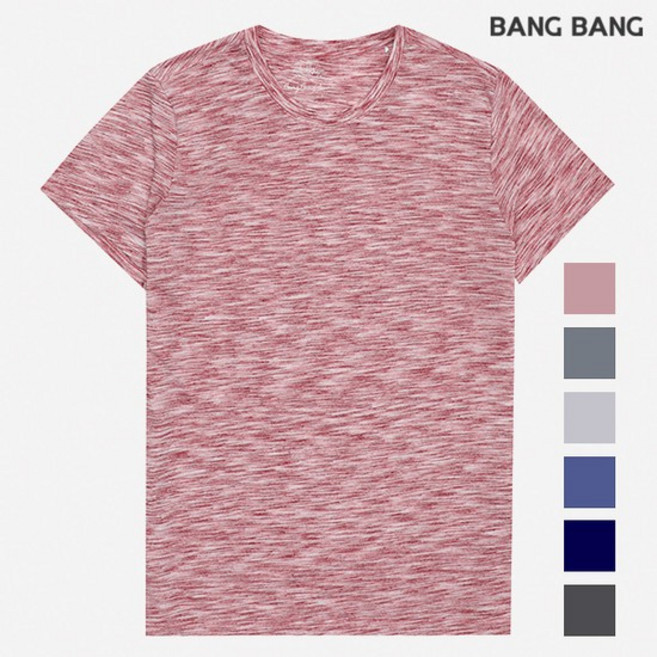 여성 무지 라운드넥 반팔티 (NTF551)