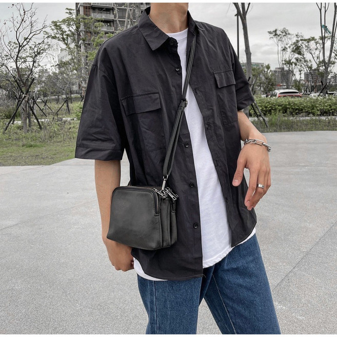 MKST.STUDIO1940 雙口袋工裝短襯衫 休閒襯衫 春夏款