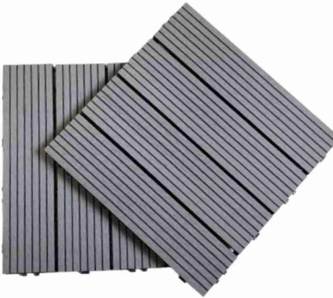 그레이 조립식 바닥 타일 베란다 방수바닥재