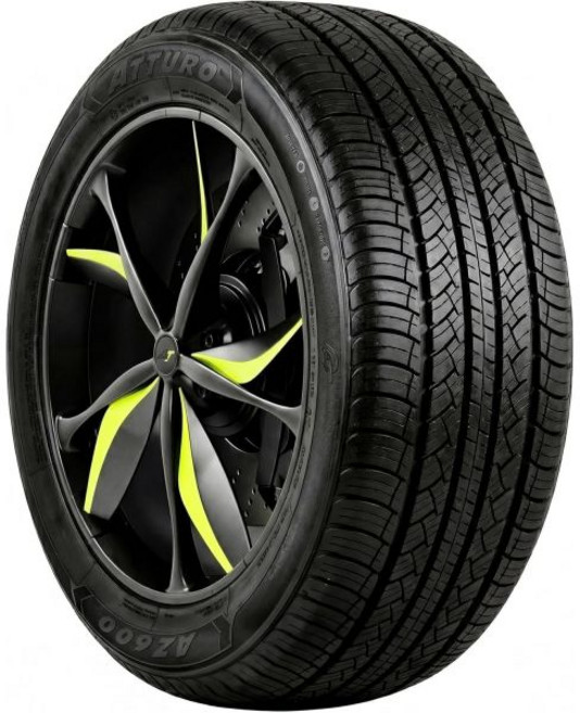 아투로 AZ600 올시즌 트럭SUV 투어링 래디얼 타이어-24560R18 2456018 24560-18 105V 적재 범위 SL 4겹 BSW 블랙 사이드월 UTQG 560AA, 225/55R17