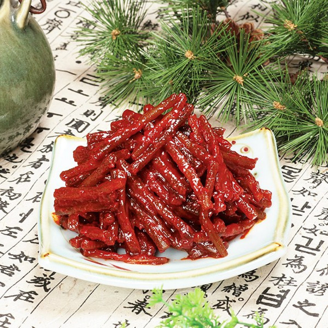 순창고전 고추장 마늘종장아찌 /맛있는 양념절임 간단밑반찬, 500g, 1개