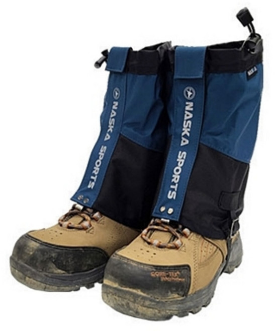 등산용 작업용 스패츠 발토시 생활방수, 블루