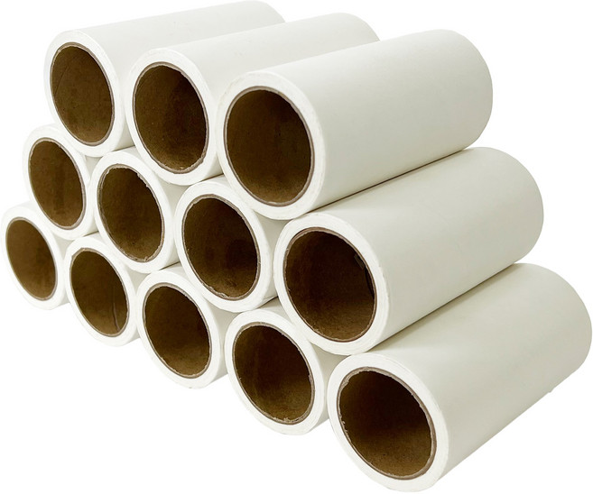 필굿리빙 사선컷팅 돌돌이 테이프클리너 리필, 12개