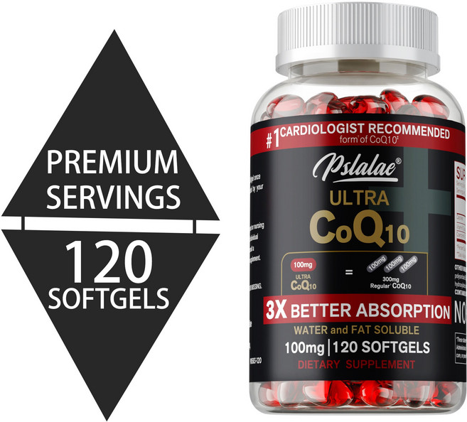 Pslalae ULTRA CoQ10 軟膠囊 100mg 120粒, 240組