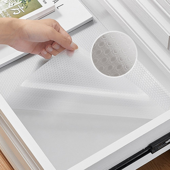 라이프핏 매직 다용도 매트 10종 생활방수 미끄럼방지 위생매트 EV소재 엠보싱 오염방지 전자레인지매 수납장 식탁 신발장 냉장고, 1박스, 무지