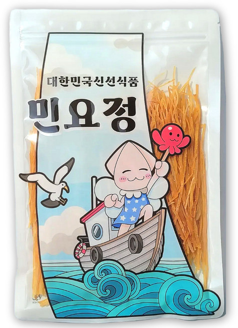 민요정 이카소면 오징어소면(C), 1개, 150g
