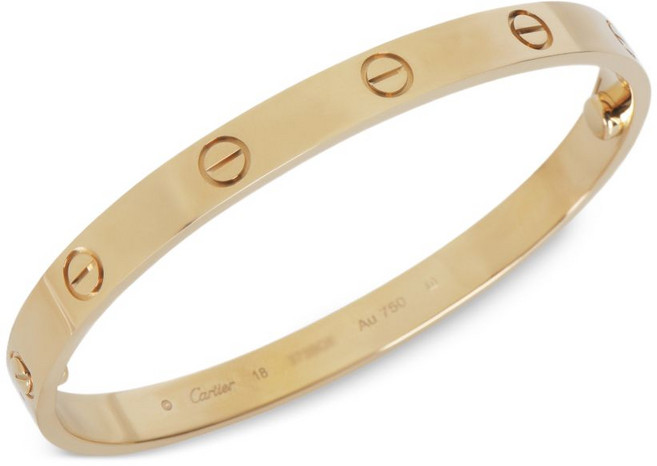 까르띠에 중고 러브 브레이슬릿