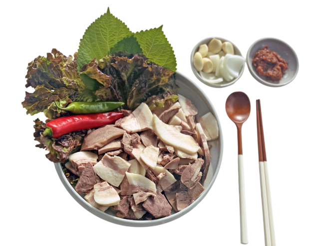 그날돼지 삶은돼지머리슬라이스, 1개, 3kg