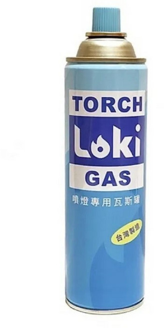雙虎 噴燈瓦斯 水電師傅愛用, 1個, LOKI噴燈專用瓦斯罐