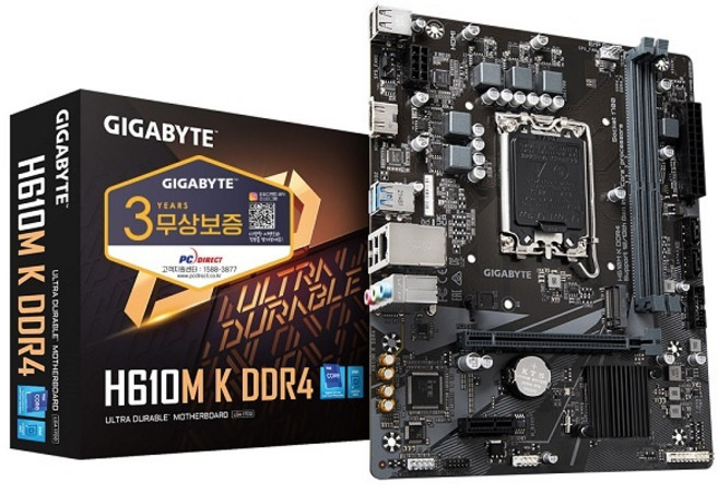 GIGABYTE H610M K D4 피씨디렉트