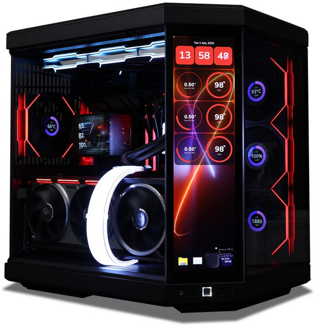 몬스타 PC 고사양 4K 아이온2 조립 게이밍 컴퓨터 9950X3D RTX5090 서포팅, Free DOS, 2TB, 48GB, 지포스 RTX 5090, R9 9950X3D