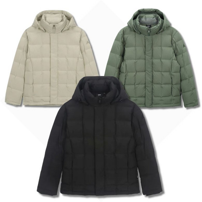 [국내매장판] 네파 남성 스텐드넥 구스다운 자켓 캠핑 등산 겨울 방한 야외활동