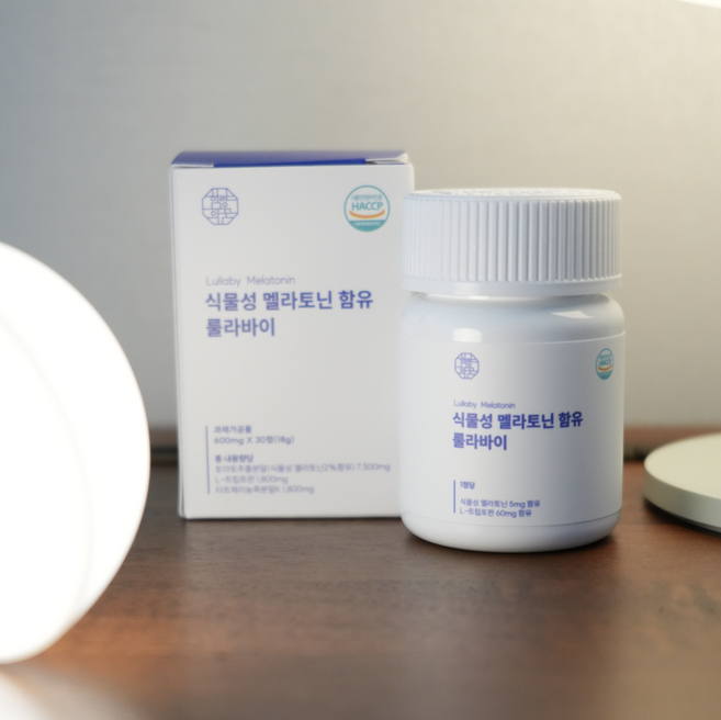 함량의꿈 고함량 미국 식물성 멜라토닌 5mg 식약청인증 룰라바이, 1개, 30정
