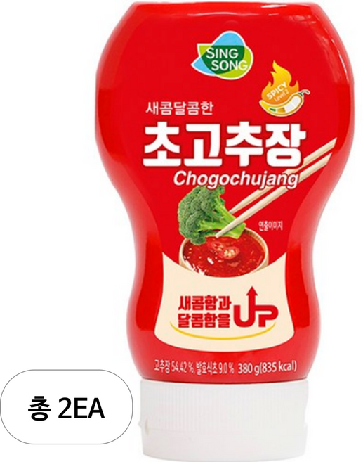 신송 새콤달콤한 초고추장, 380g, 2개