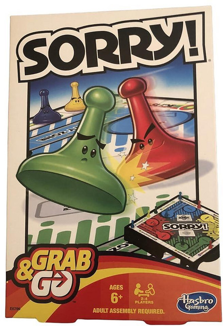 Hasbro Gaming Sorry Grab & GO, 1개