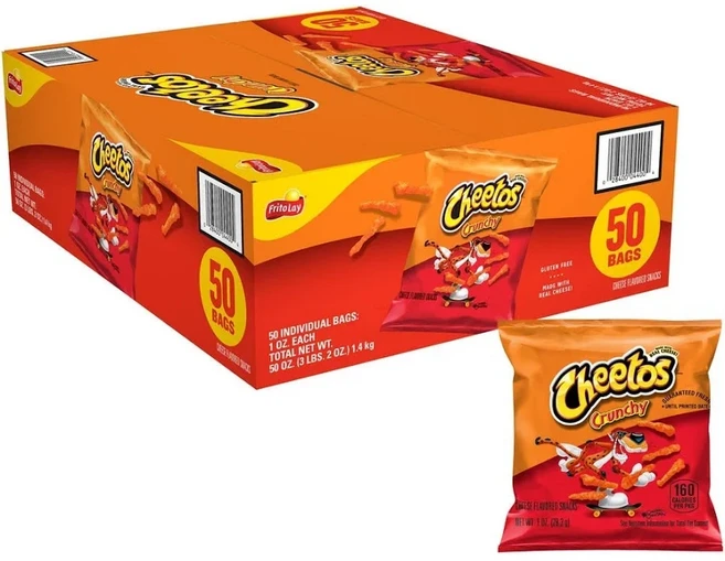 치토스 오리지널 크런치 치즈맛 Cheetos Crunchy Cheese Snacks, 1.4kg, 1개