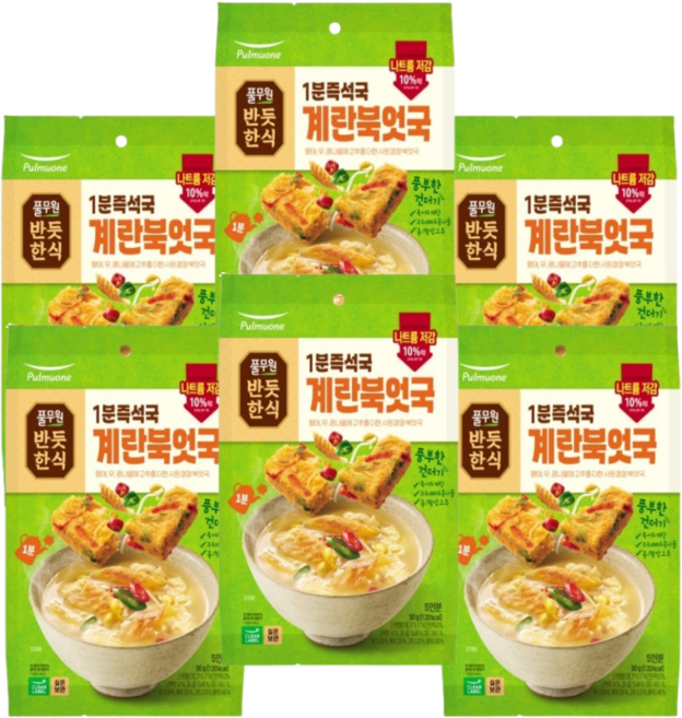[풀무원]황태 계란북엇국BOX (30개입), 1박스, 30g