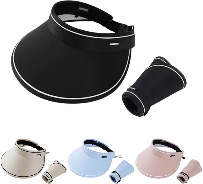 컬트 여성 햇빛가리개 썬캡 돌돌이 여름 챙모자