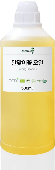 달맞이꽃 종자유 천연 달맞이 종자오일 독일산, 500ml, 500g - 쿠팡