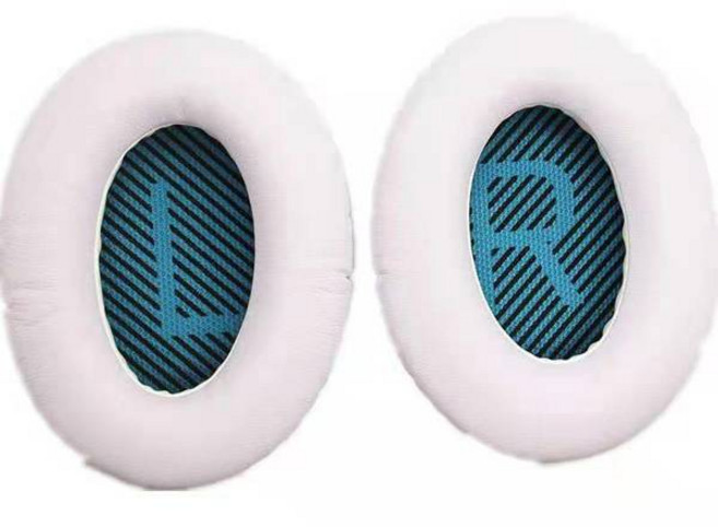 보스 콰이어트컴포트 QC2152535 AE22W2i 헤드폰용 교체 이어패드 이어쿠션 액세서리 수리 부품 커버, [04] White Blue LR, 1개