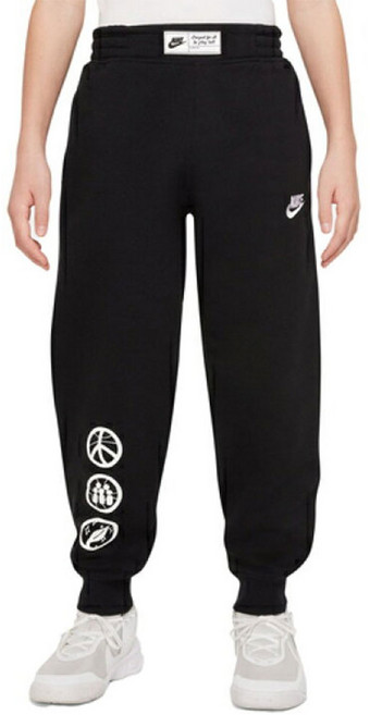 나이키 키즈 긴바지 스포츠웨어 롱팬츠 블랙